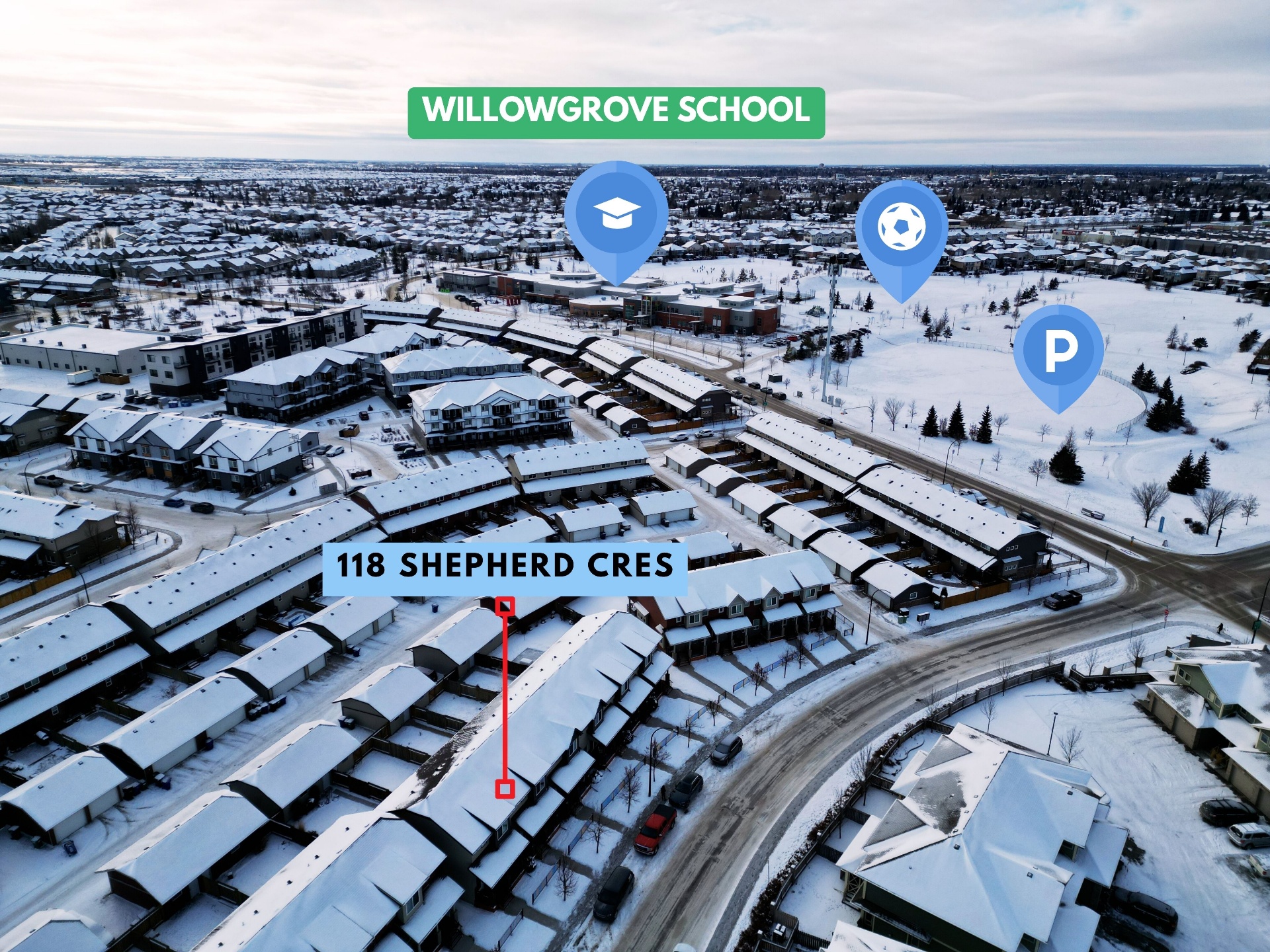 Willowgrove小学·带独立后院的3房联排出售·118 Shepherd Cres——林与唐地产 - 10